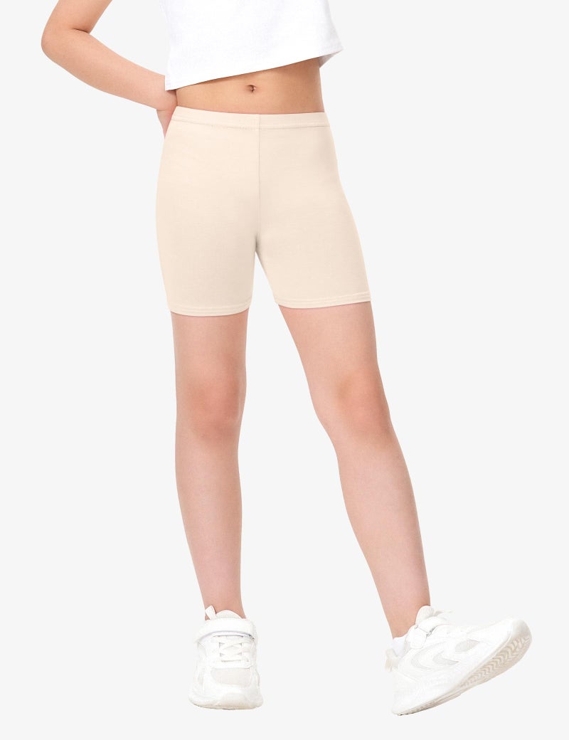 BOOPH Girls Dance Bike Shorts for Underdress 8-10 Years Assorted Color 6 Pack - Image 3